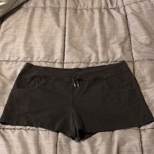 Woman’s Black Shorts with drawstring